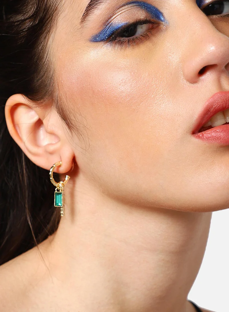 SOHI Party Artificial Hoop Earring Jewellery