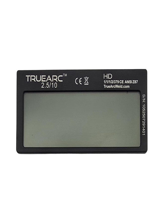 عدسة لحام TrueArc HD ذاتية التعتيم - فلتر ألوان حقيقي بديل - ملحقات خوذة اللحام - تناسب معظم أغطية اللحام مقاس 2 بوصة × 4.25 بوصة - درجة التعتيم 9 و10 و11 - Image 3