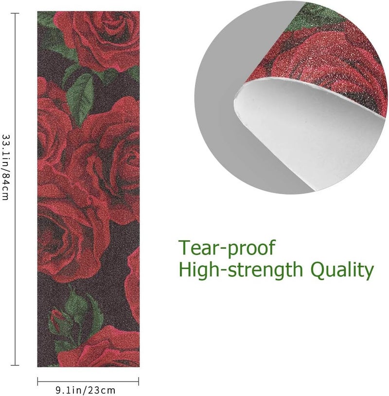 senya Skateboard Grip Tape Pirate Flag Longboards Griptape Sandpaper for Rollerboard - Image 3