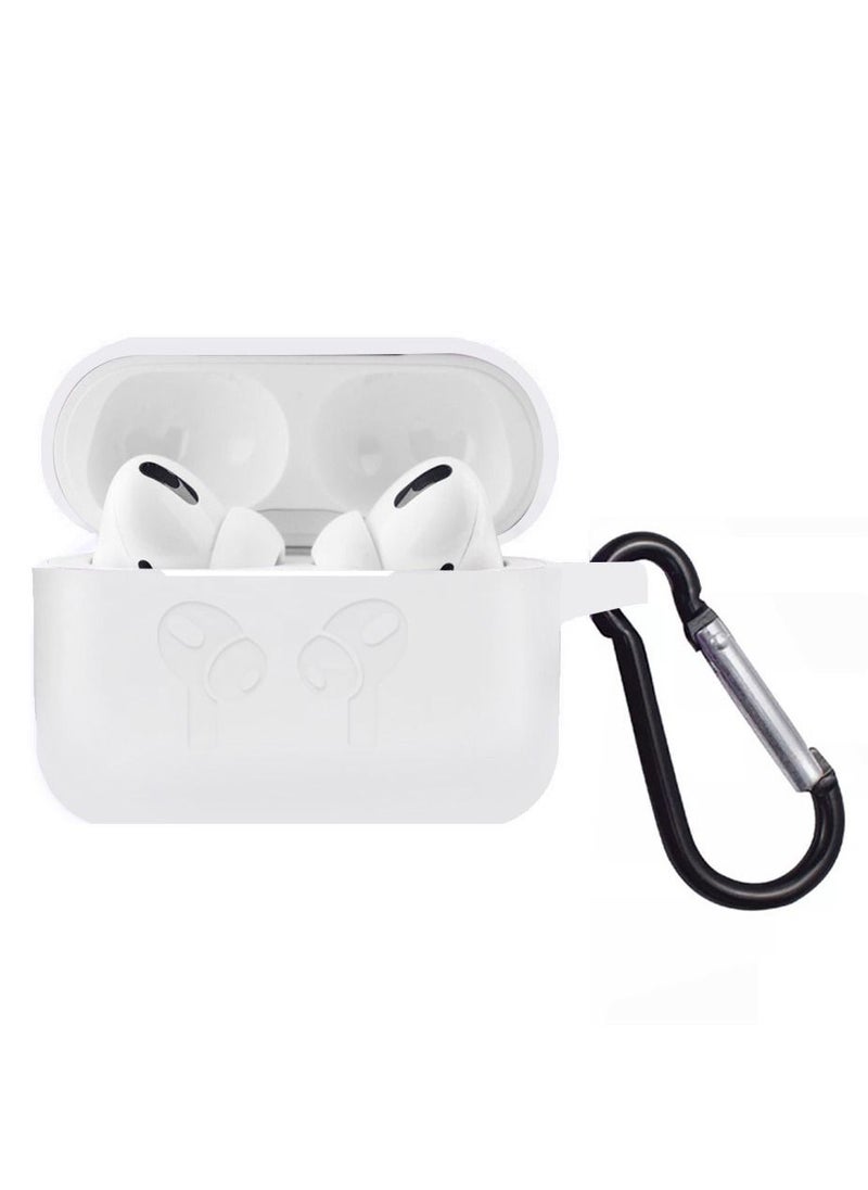 CATANES - AirPods Pro 2 Case Soft Silicone Cover Shockproof Skin with Keychain Carabiner Compatible with Apple AirPods Pro 2nd Generation 2022 Case - Image 1