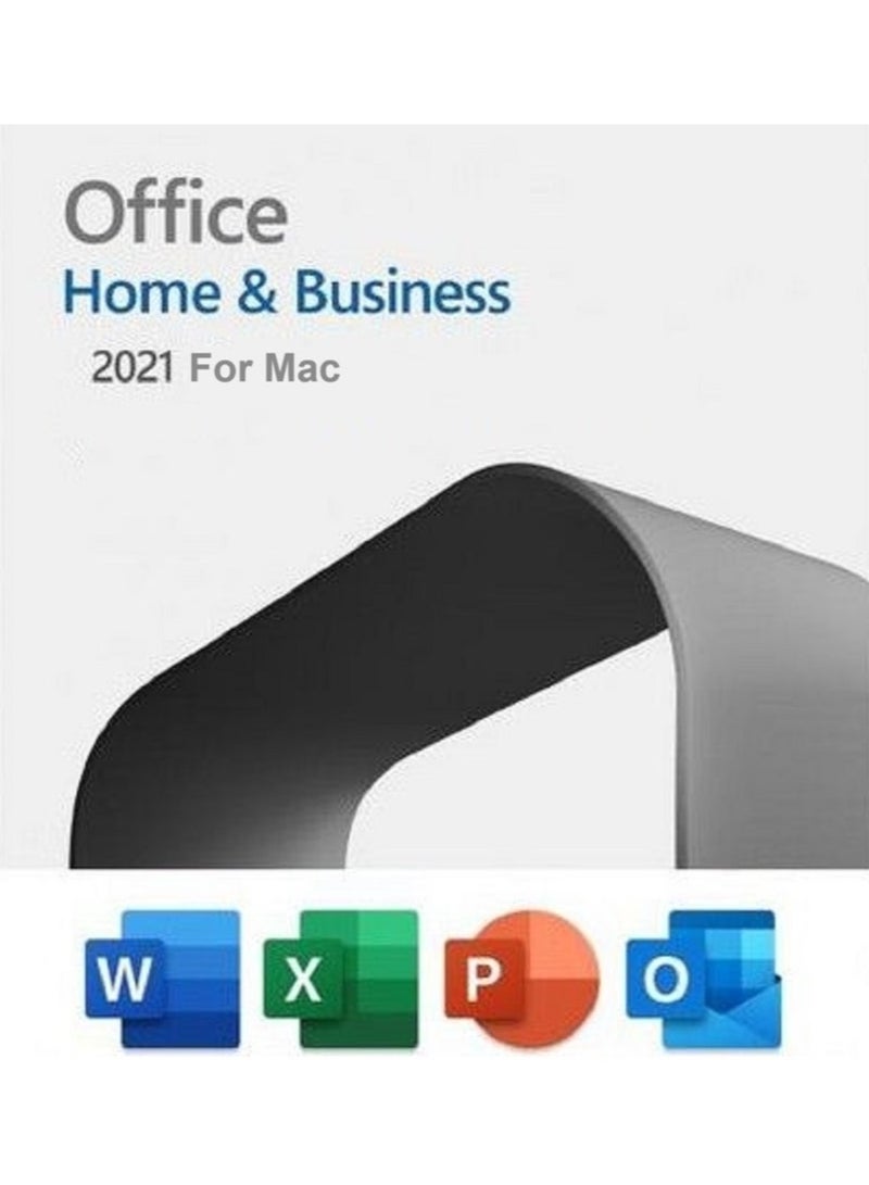 Microsoft Office 2021 Home and Business Lifetime Subscription & Teams for Mac - Image 1