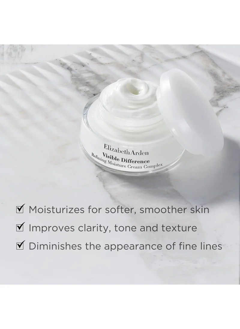 Elizabeth Arden Travel Exclusive Visible Difference Refining Moisture Cream Complex Duo Set, Savings 30%