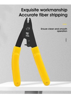 Generic Optrotech Fiber Optic Stripper three hole pigtail pliers upgraded For stripping 125m 250m fiber coating  - Image 4