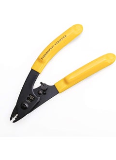 Generic Optrotech Fiber Optic Stripper three hole pigtail pliers upgraded For stripping 125m 250m fiber coating  - Image 1