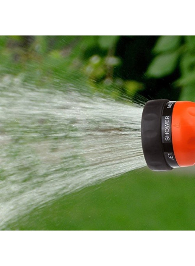 Garden hose nozzle, handheld sprayer, 7 nozzle patterns, high-pressure spray gun - Image 5