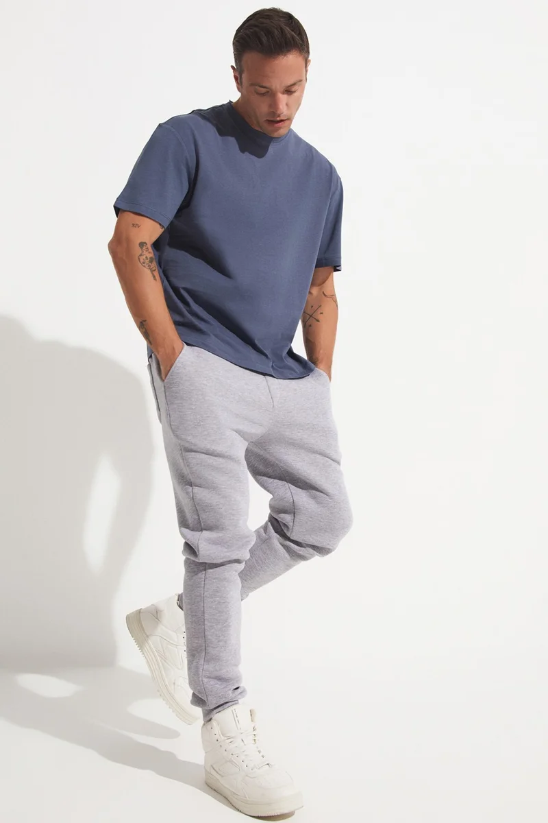 جون Men's Oversize Crew Neck Short Sleeve T-Shirt