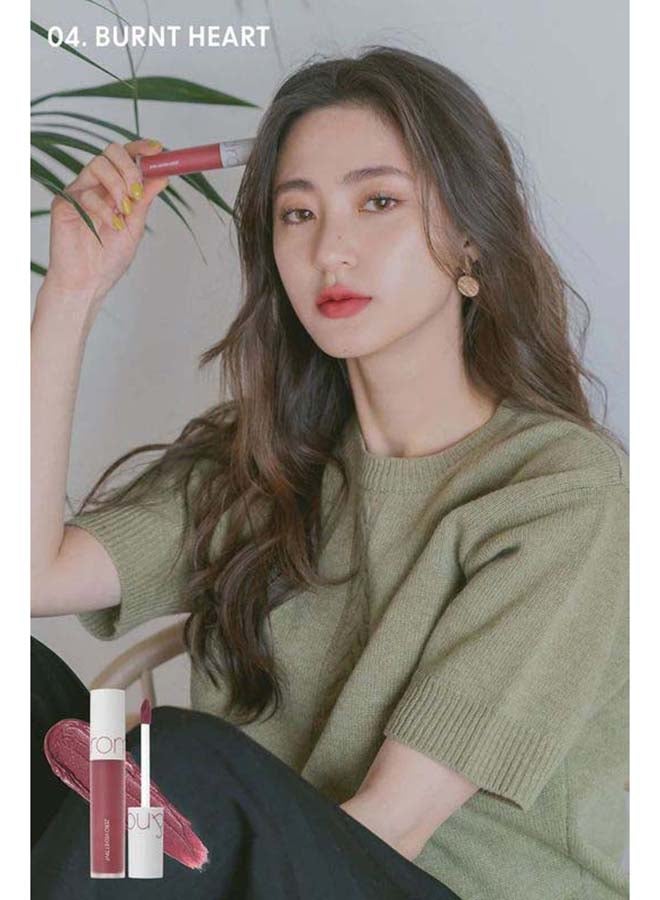 rom&nd Zero Velvet Tint 04 Burnt Heart - Image 4