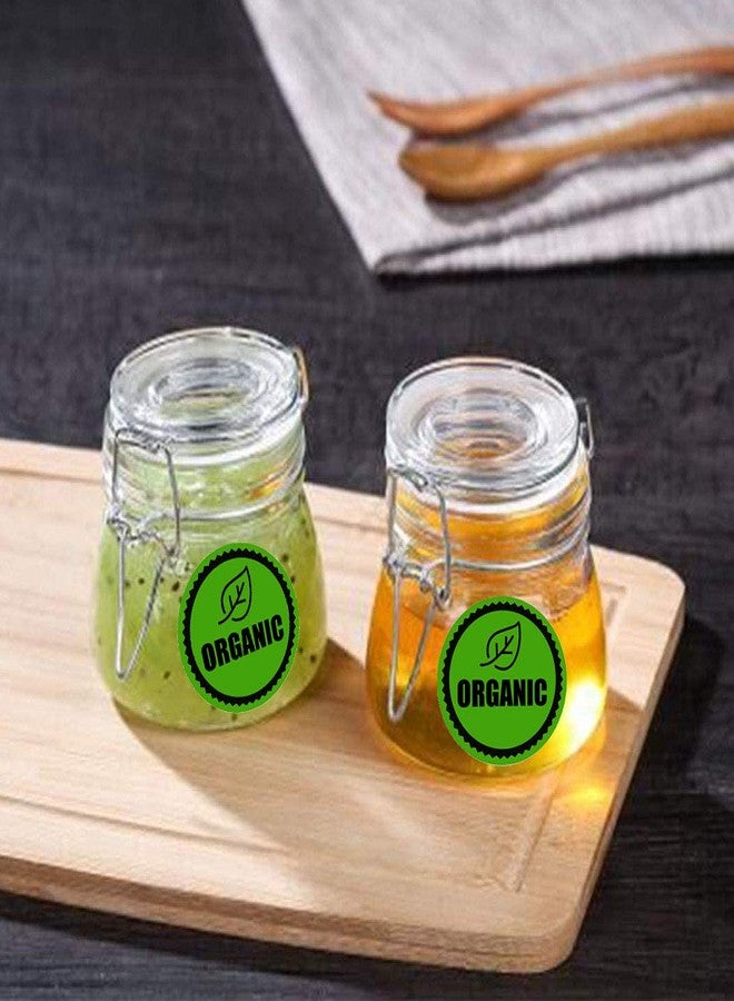 Remarkable Organic Food Rotation Labels - 1.5 Inch Adhesive Round Circle Dots, 500 Labels Per Roll - Image 3