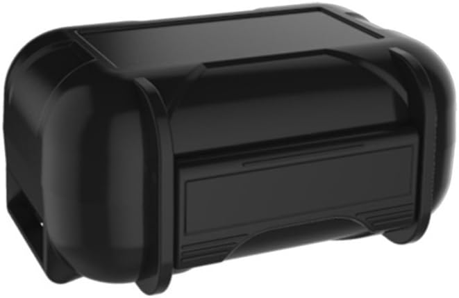 Linsoul KZ ABS Hard-Sided Multifunction Protective Case for Earphones, In-Ear Monitors, Eartips (Black) - Image 1