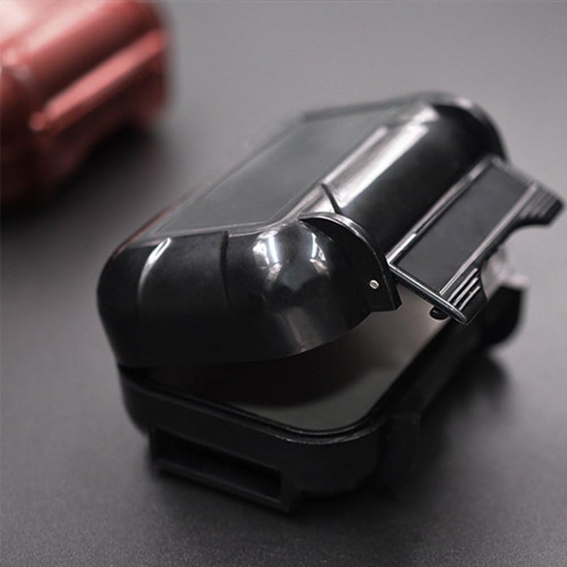 Linsoul KZ ABS Hard-Sided Multifunction Protective Case for Earphones, In-Ear Monitors, Eartips (Black) - Image 2