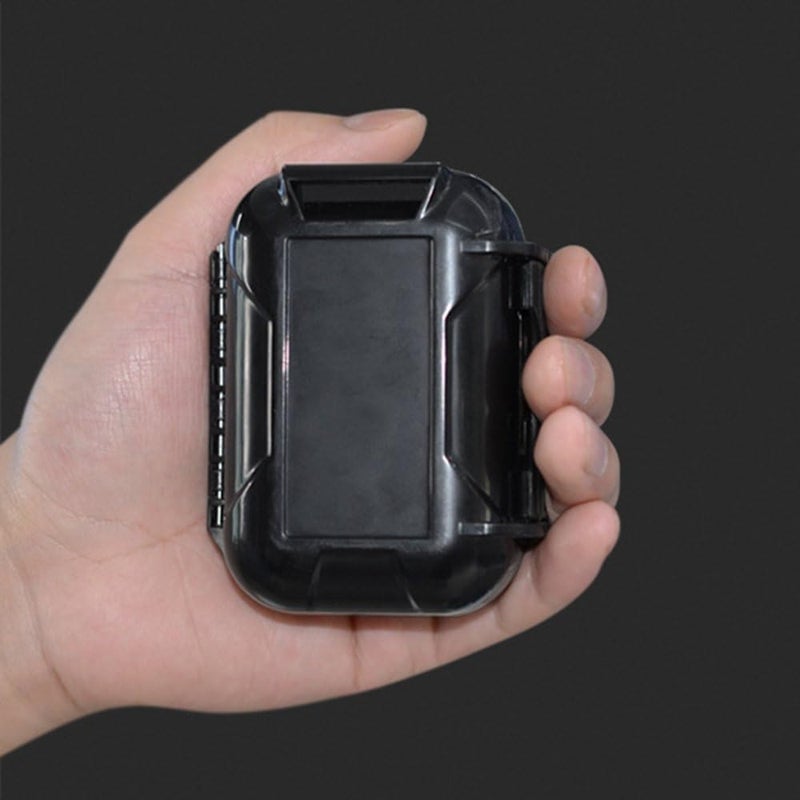 Linsoul KZ ABS Hard-Sided Multifunction Protective Case for Earphones, In-Ear Monitors, Eartips (Black) - Image 4