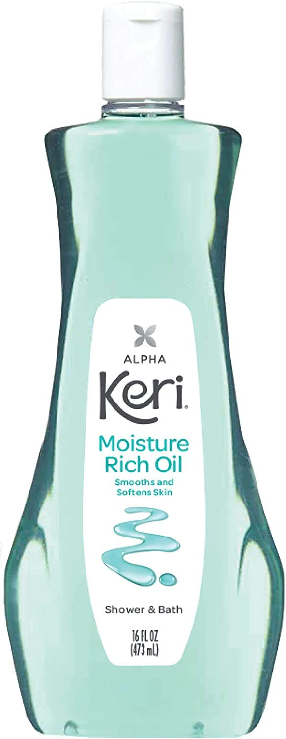 Keri Moisturizing Shower and Bath Oil 16 Fl Oz