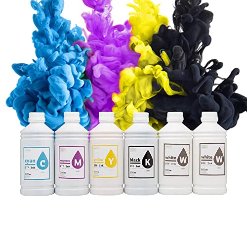 CIS Inks CISinks Premium DTF Ink Bottle Refill Set 1000ML- Direct to Film Heat Transfer Printing, Conversion Kit, Compatible w/DTF Film-Black - Image 5