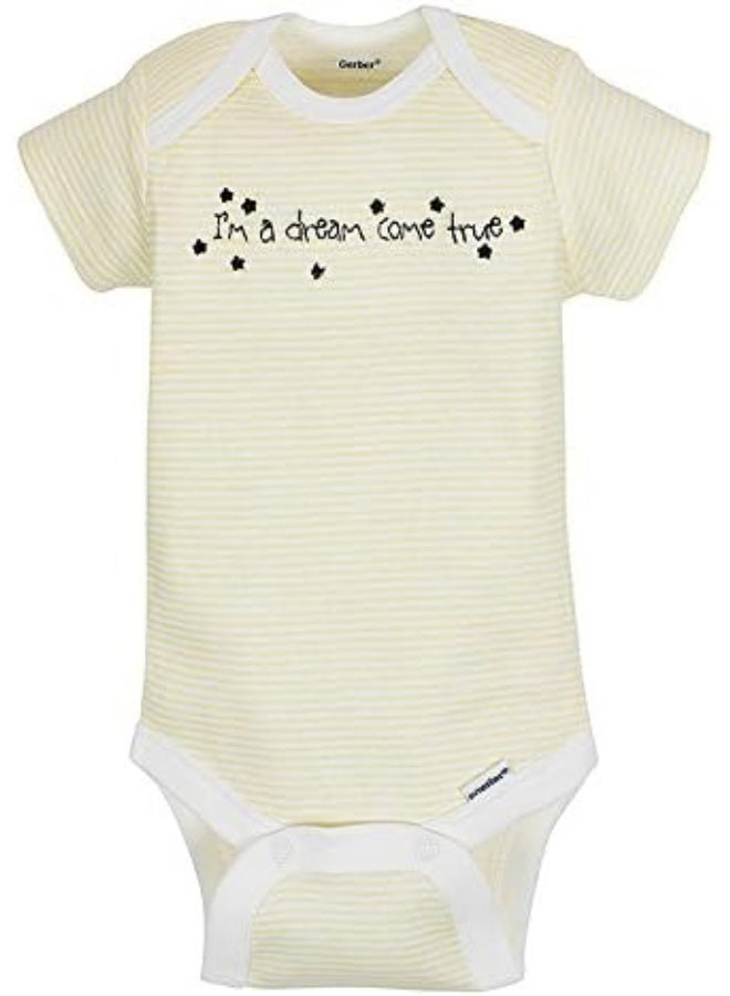 Gerber Gerber Baby Boys 5-pack Short-sleeve Onesies Bodysuits  - Image 3
