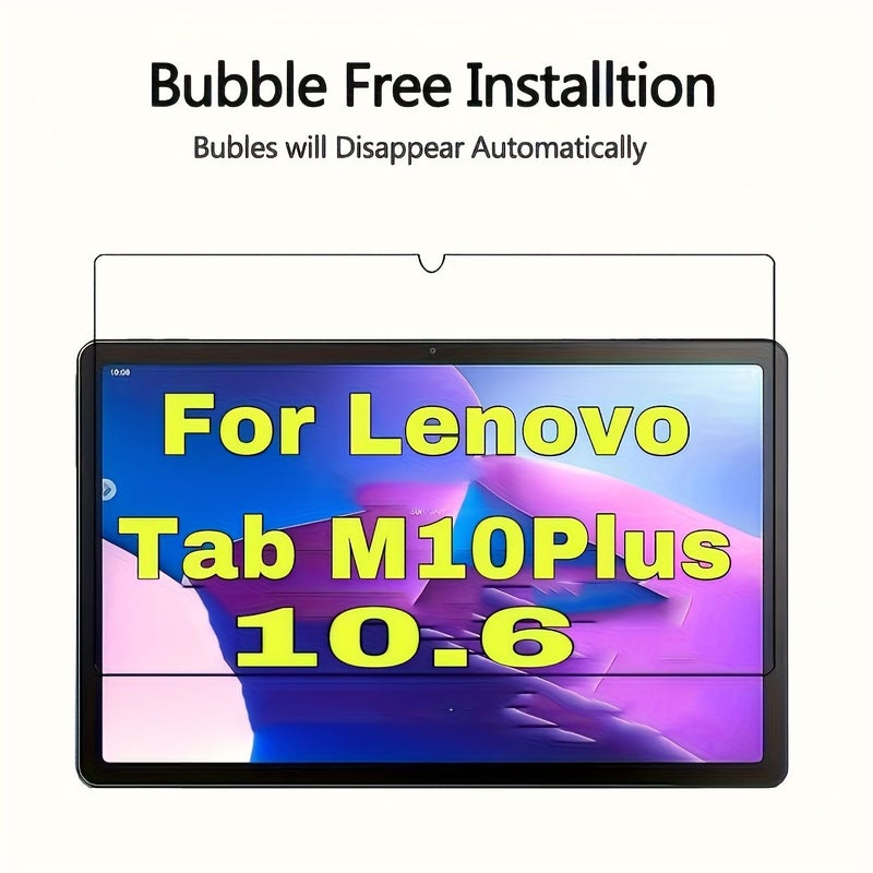 2pcs Tempered Glass Screen Protector For Tab M10 Plus 3rd Gen 10.6 Inch With Easy Installation Tool Kit - Image 5
