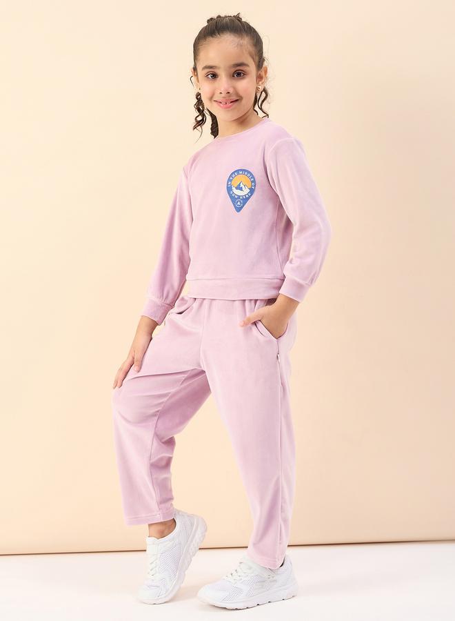 Stylo Bug Graphic Print Sweatshirt with Joggers - Image 3