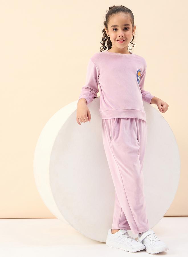 Stylo Bug Graphic Print Sweatshirt with Joggers - Image 2