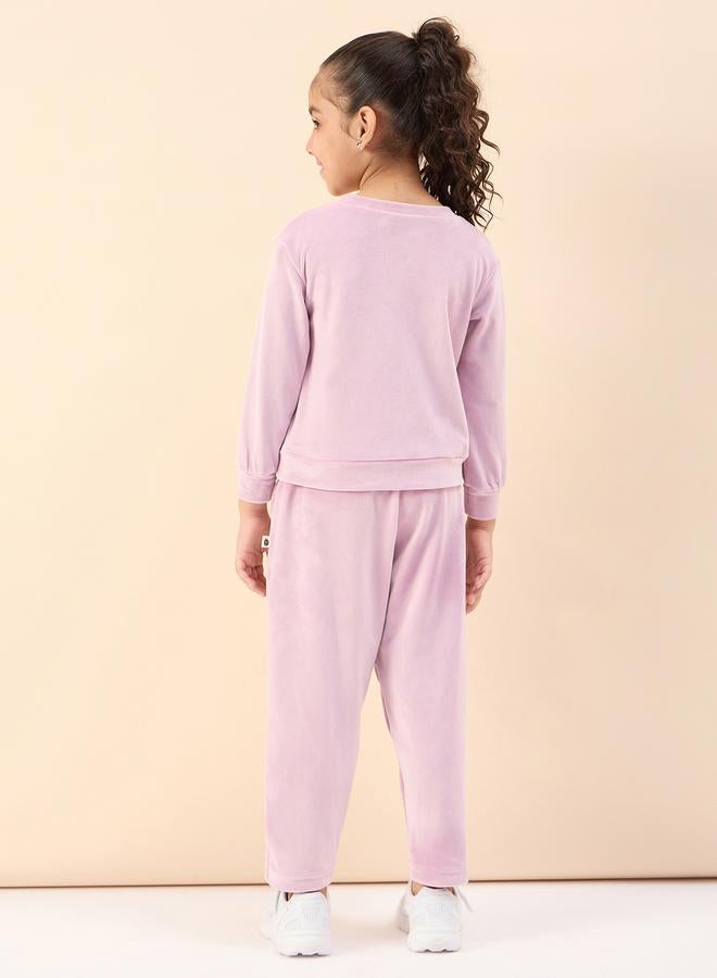 Stylo Bug Graphic Print Sweatshirt with Joggers - Image 4