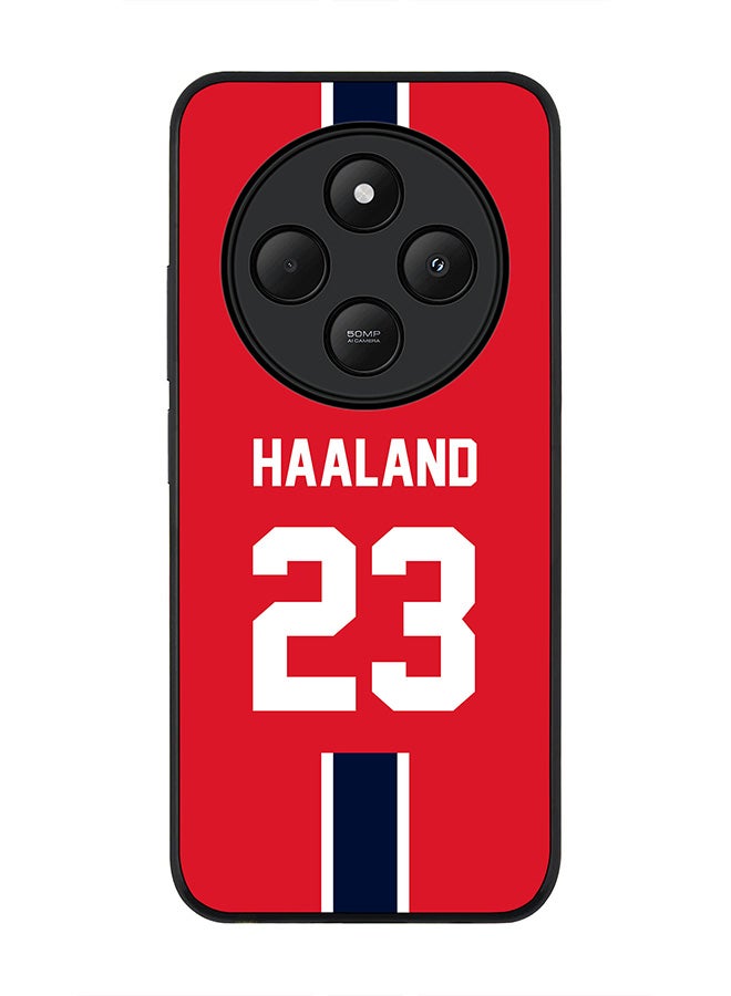 Stylizedd For Xiaomi Redmi 14C / 14R Case,Slim fit Camera Protection, Shockproof Thin Phone cover - Football - Norway, Haaland - Image 1