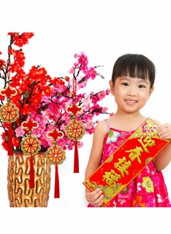Excefore Chinese Lucky Coins, Brass Copper Coins for Lucky Wealth, Chinese New Year Keychain  - Image 4
