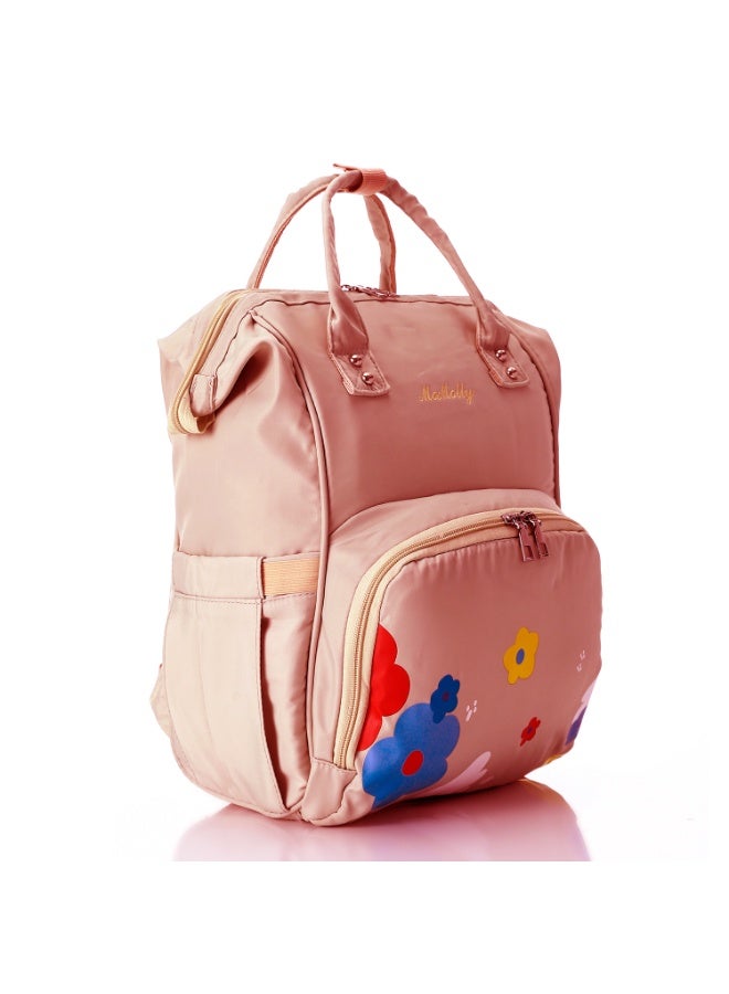 CROSSLAND Waterproof Diaper Backpack with Thermal Pockets – Multi-Function Baby Changing Bag for Moms - Image 1
