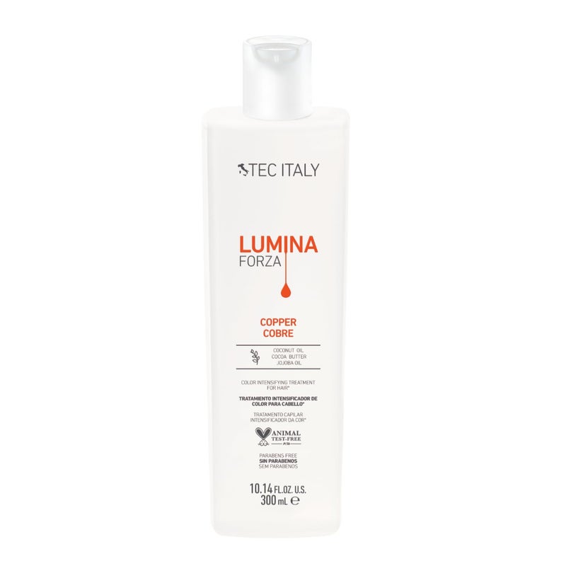 Tec Italy Hair Treatment 300ml â€“ Illuminating Leave-In for Dull Hair â€“ Enhances Shine & Silkiness â€“ Nourishes and Revives Hair Fiber â€“ Daily Use