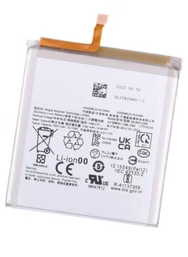 MUNTAQI Replacement Internal Premium Battery Compatible for Samsung Galaxy S23 5G – High-Capacity Li-ion Rechargeable Battery with Fast Charging Support – Durable Mobile Phone Battery with Long Life Cycle and Enhanced Safety – Reliable Power Restoration Solution - Image 1