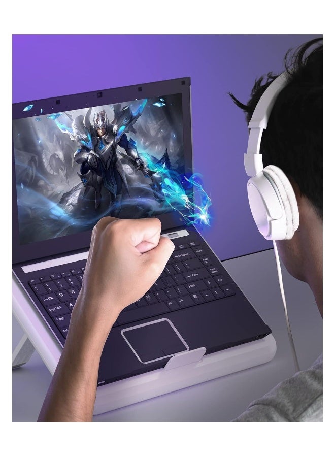 Laptop Cooling Stand, Gaming Laptop Cooling Pad with Innovative Semiconductor Refrigeration & 2 Turbo Fans, Laptop Cooler Pad Adjustable 6-Level Height, Compatible with All Laptops Under 21''  - Image 4