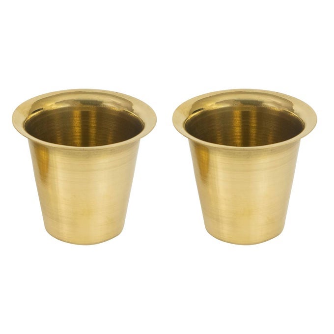 SOUTH INDIAN BRASS COFFEE CUPTUMBLER MADRASI FILTER COFFEE TUMBLER KUMBAKONAM COFFEE CUPTUMBLER 2