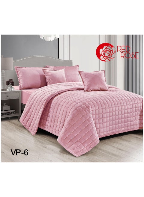 Comforter Set Bedspread 2Piece Soft Velvet Compressed System 6Piece Compressed Size 240X220