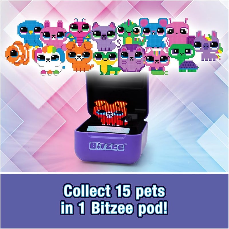 Bitzee, Interactive Toy Digital Pet with 15 Animals Inside, Virtual Electronic Pets React to Touch, Kids Toys for Girls and Boys - Image 5