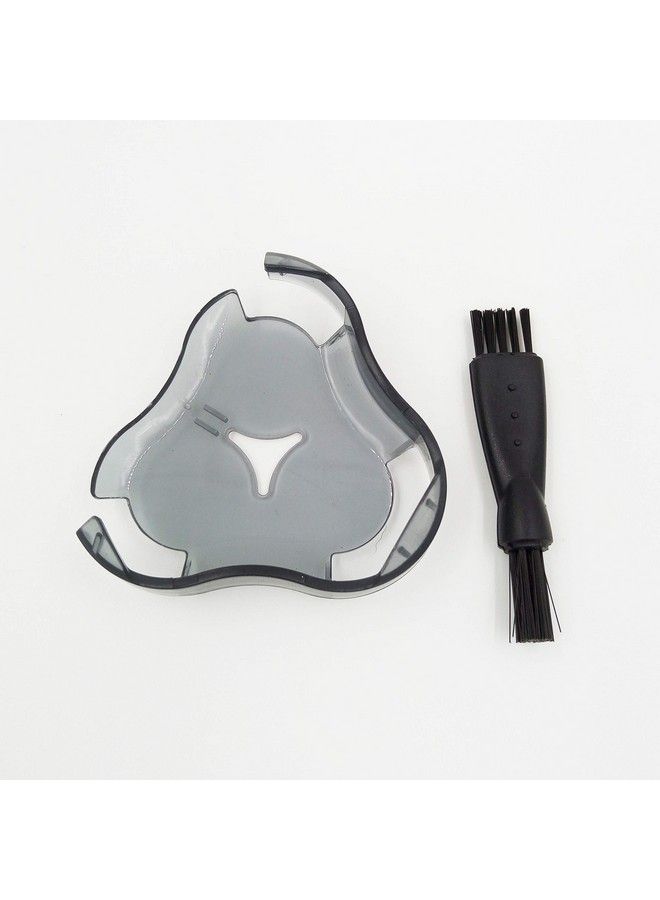Lezhisnug Cover For Norelco 1100 Series Plastic Protective Cap + Cleaning Brush Cover For Norelco 1200 Series Fit 1250X Rq1250 Rq1260 Rq1150 Rq1160 Sh70 Sh90 S9911 S9731 S9711 S9511 S9522 S9111 S9031 - Image 3