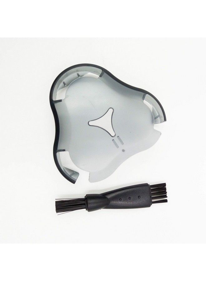 Lezhisnug Cover For Norelco 1100 Series Plastic Protective Cap + Cleaning Brush Cover For Norelco 1200 Series Fit 1250X Rq1250 Rq1260 Rq1150 Rq1160 Sh70 Sh90 S9911 S9731 S9711 S9511 S9522 S9111 S9031 - Image 4