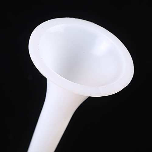 lasenersm 4 Pieces Sausage Stuffer Tube Sausage Stuffing Tube Sausage Making Funnel Sausage Stuffer Filler Sausage Maker Tube Plastic Sausage Stuffer Funnels(White, Extra-long) - Image 4