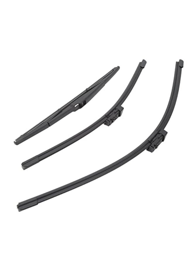 Car Windshield Wiper Blades - Replacement windshield wiper blades for cars to enhance visibility and improve safety with anti-cracking design - Image 1