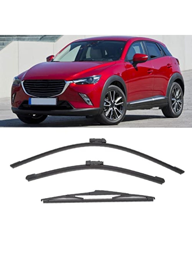 Car Windshield Wiper Blades - Replacement windshield wiper blades for cars to enhance visibility and improve safety with anti-cracking design - Image 5