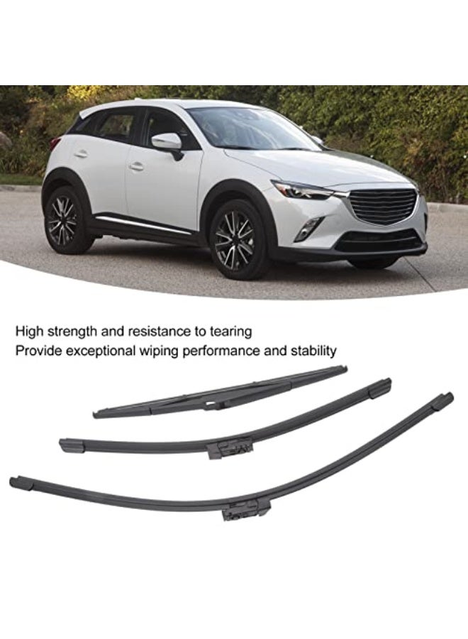 Car Windshield Wiper Blades - Replacement windshield wiper blades for cars to enhance visibility and improve safety with anti-cracking design - Image 3