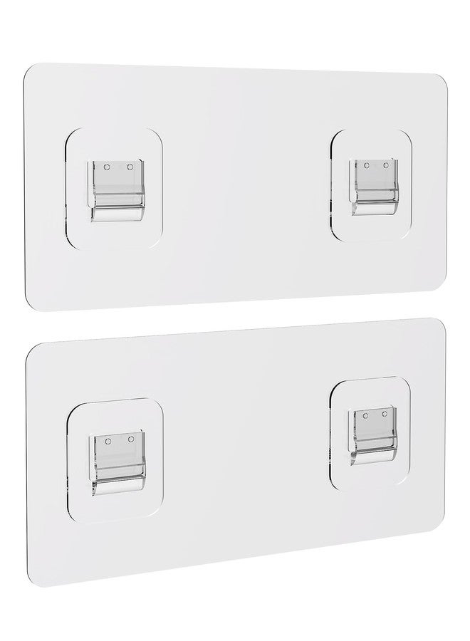 Moforoco Strong Sticky Waterproof Heavy-Duty Wall Adhesives Hooks for Soap Holder and Corner Shower Caddy - Image 1