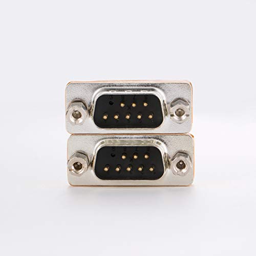 Arnorin DB9 Null Modem Adapter Male to Male 10 Pack - Image 5