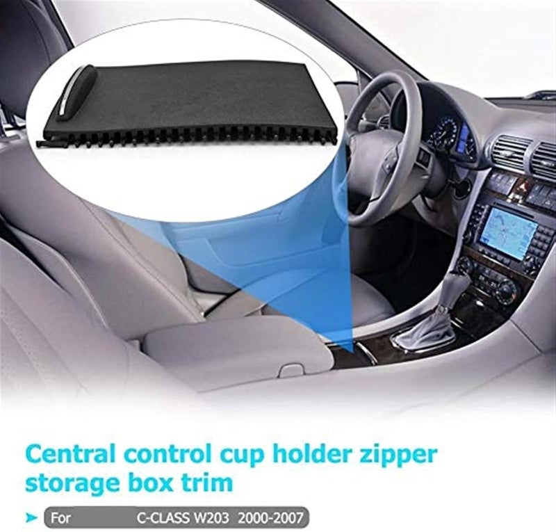 Wivplex Car Center Console Roller Shutter Cover - Image 4