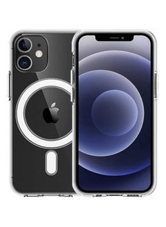 Magnetic Clear Case Designed for iPhone 11– Compatible with MagSafe Charger, Support Magnetic Car Mount Wireless Charging, Soft Press Buttons, Scratch Resistant