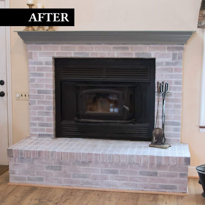 Giani Brick Transformations Whitewash Paint For Brick Walls And Fireplaces 31 Fl. Oz. - Image 2