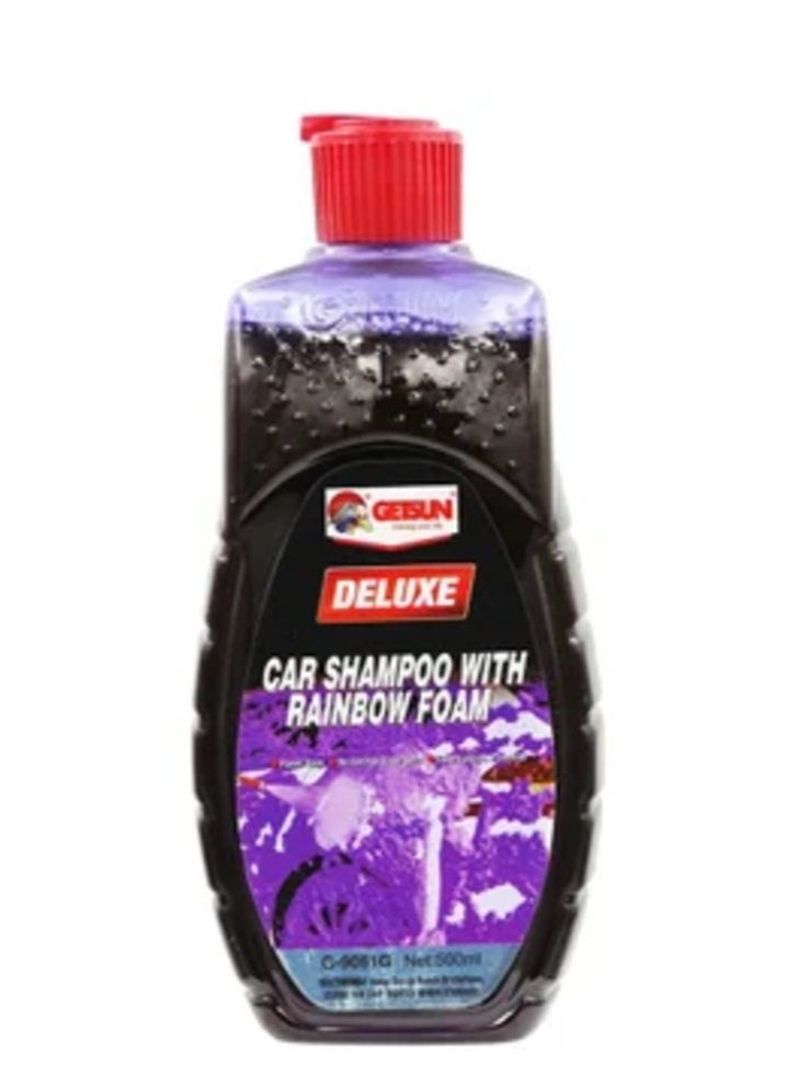 GETSUN G-9061G Car Shampoo With Rainbow Foam 500ml (Foaming Color : Purple) 
