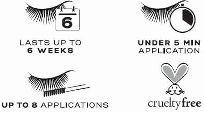 Eylure Pro Dylash Lash Black 4 Count Pack of 1 - Image 4