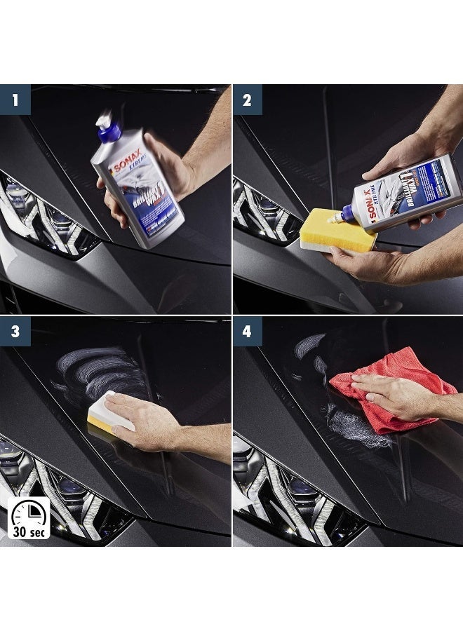 SONAX XTREME Brilliant Wax 1 Hybrid NPT 500ml Car Polish & Paint Protection Wax, High Gloss Liquid Car Wax, Hydrophobic Water Beading Sealant, Long Lasting Shine, Paint Restorer for Cars, SUVs, Motorcycles & Automotive Finishes - Image 5