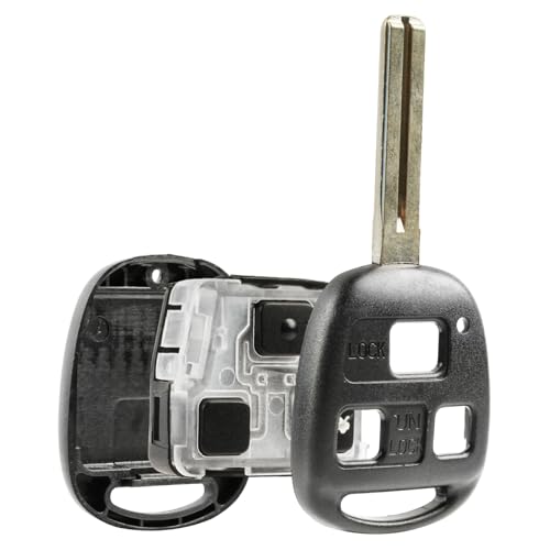 USARemote Key Fob Keyless Entry Remote Shell Case & Pad fits ES300 ES330 GS300 GS400 GS430 IS300 LS400 LS430 SC430 - Image 1