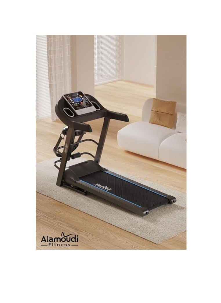 T600CD running track with large running surface, black