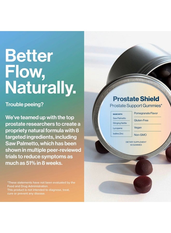 هابيت_هابيتات حلوى جيلاتينية من Prostate Shield - صحة البروستاتا للرجال مع مستخلص نخيل المنشار والليكوبين - Image 3
