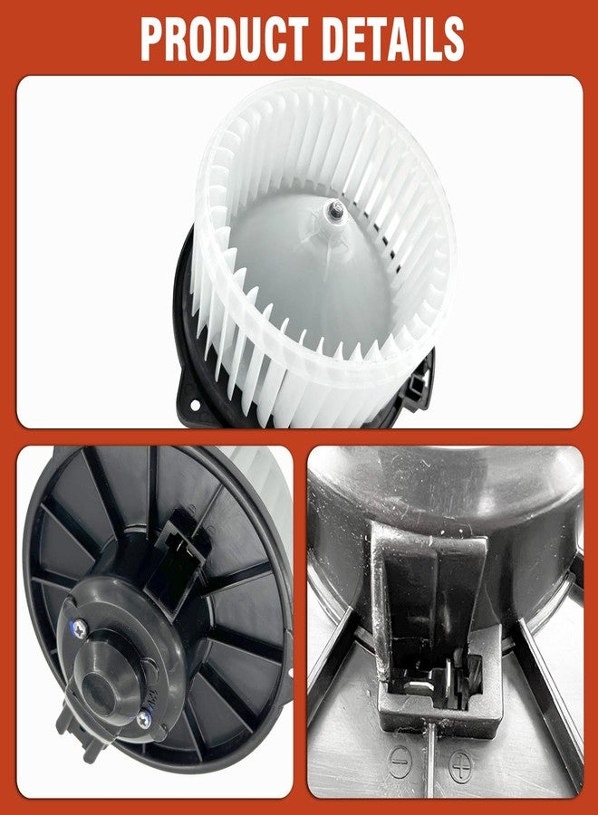 COOLIGO AC Heater Blower Motor with Fan fit for Toyota Corolla 1998/1999/2000/2001/20002,Replacement for OE# 700056, 8710302021 - Image 5