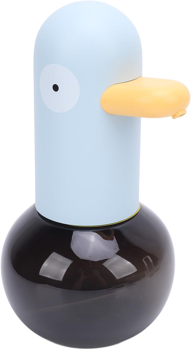 Haofy Electric Dispenser, Automatic Foam, Rechargeable Battery, ABS Material, for Shampoo, Cleanser, Dish, and Hand, with Cartoon Duck Appearance (Type 1) - Image 1